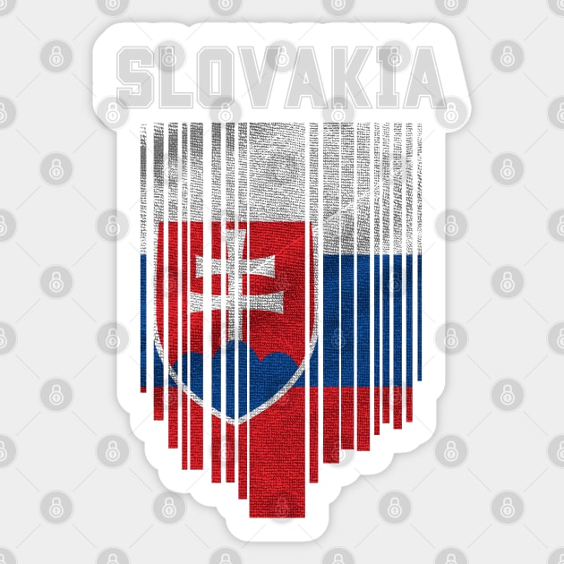 Slovakia flag, slovak flag Sticker by eka123